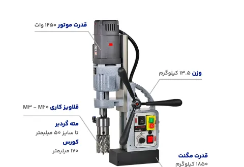 دریل مگنتECO.50+/T یوربور