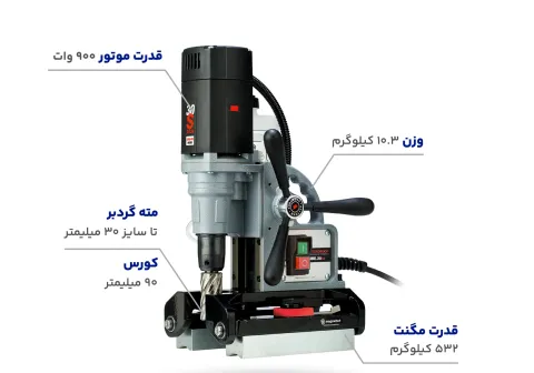 دریل مگنت +TUBE.30S