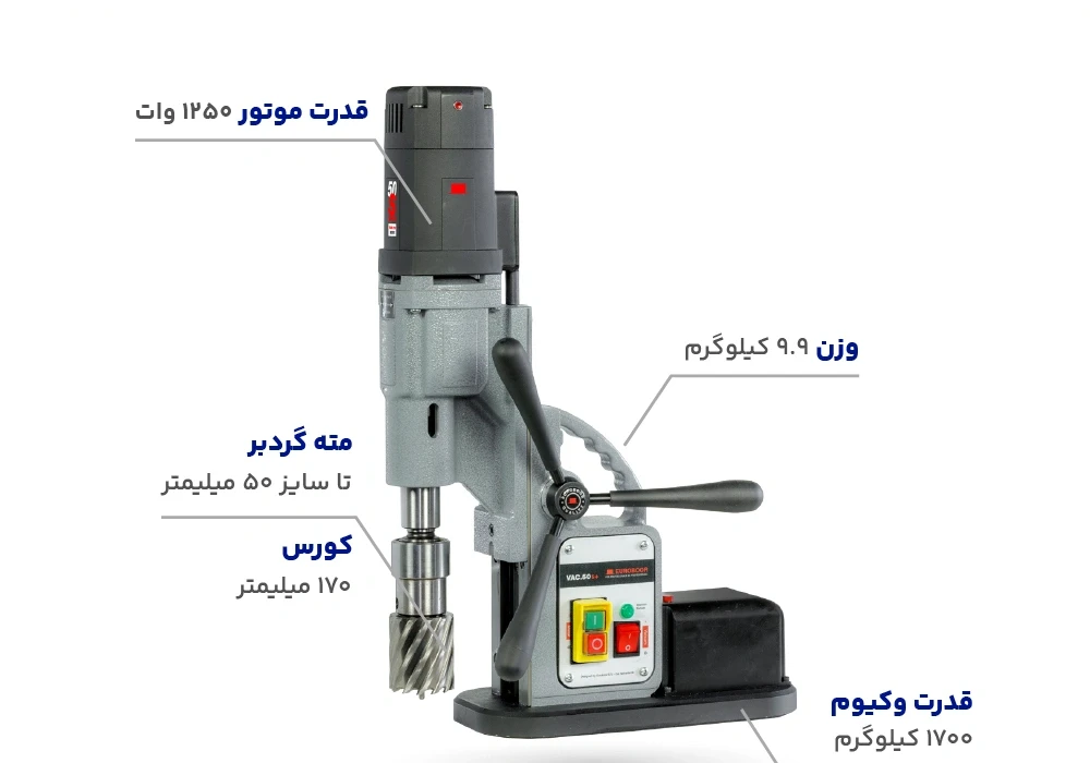 دریل وکیوم +VAC.50S